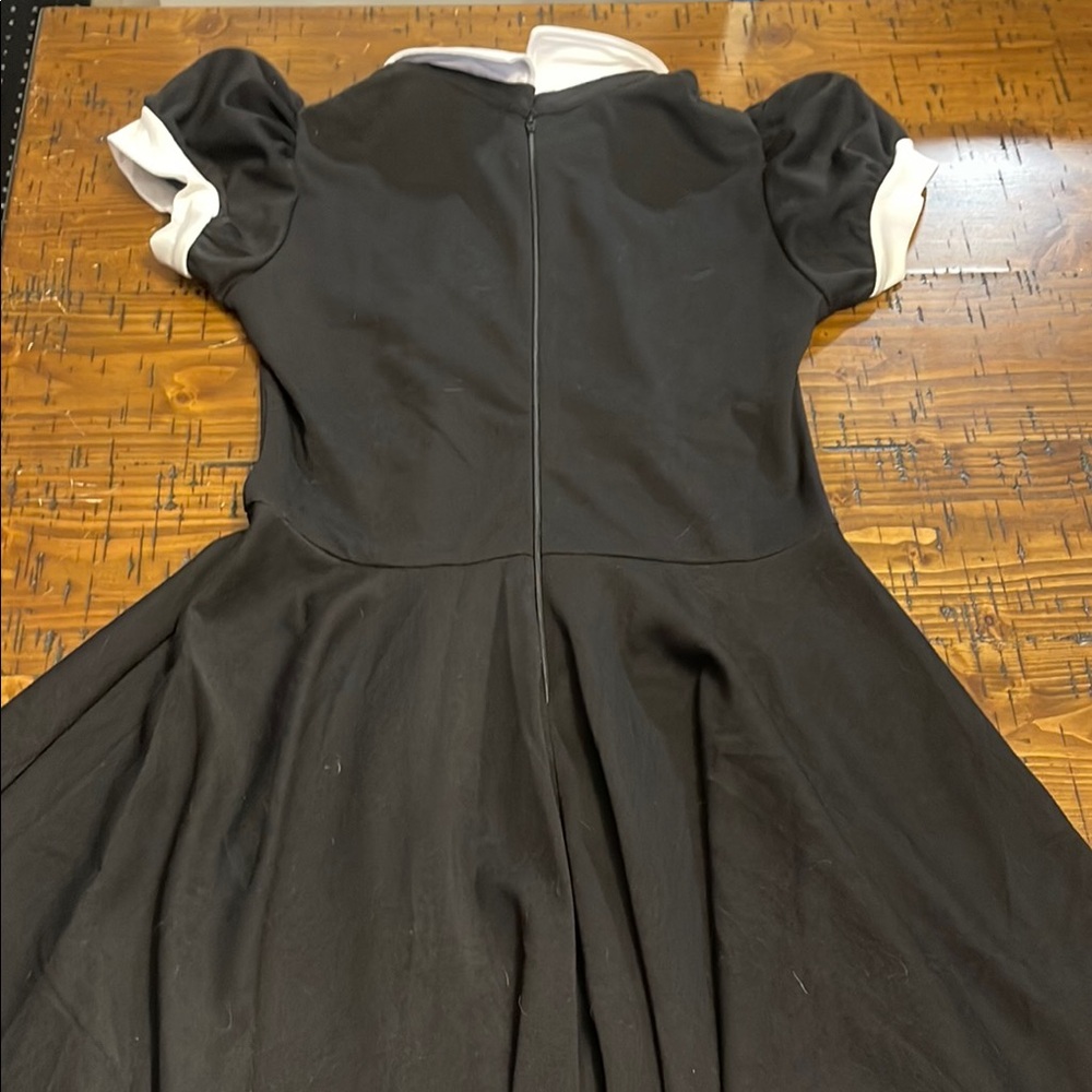 Leg Avenue Black Dress - Wednesday Adam’s Costume Dress - Picture 3 of 3